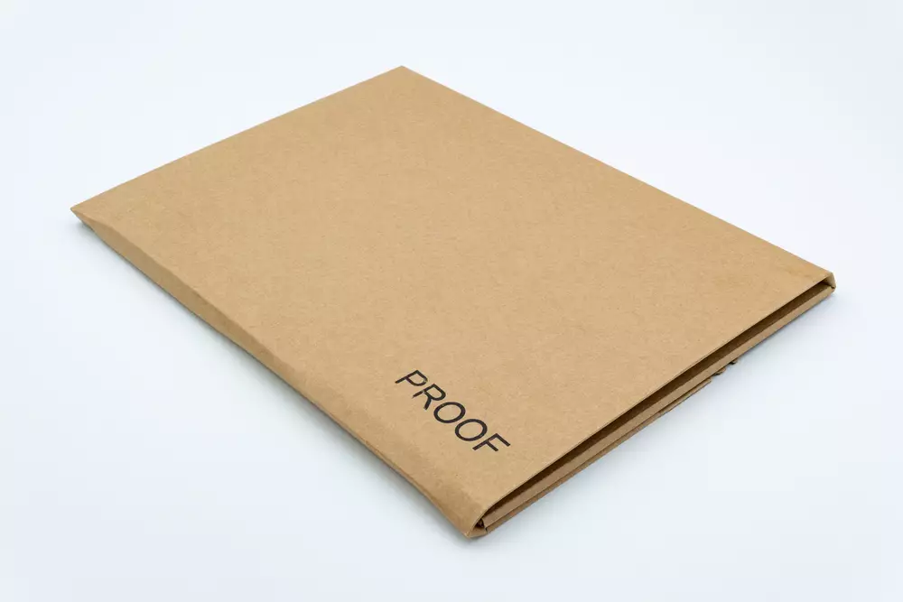 A printed proof of your book